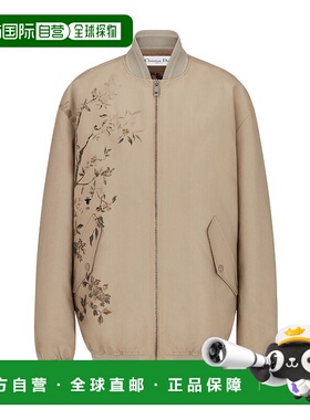 DIOR 女士西服 257C36A3961X1810 AW2022 花色 飞行员夹克