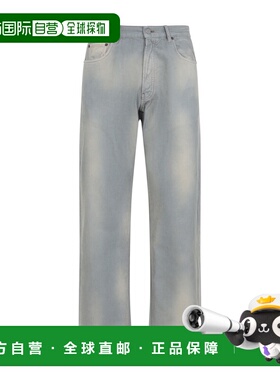 PRADA 男士休闲裤 GEP358S231166EF0V3NLIGHTBLUE牛仔裤直筒裤