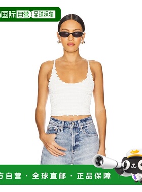 1h可退 潮奢 Free People 自由人 女士 Up 褶皱无缝上衣 SCT999