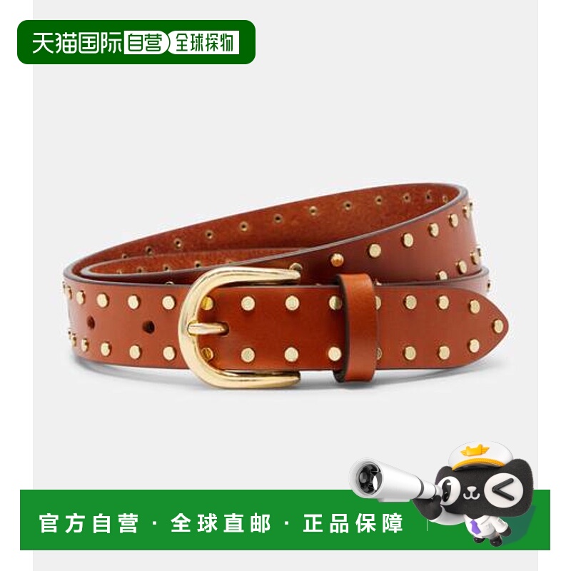 潮奢 Isabel Marant 伊莎贝尔 玛兰 女士 Zap 铆钉皮带腰带