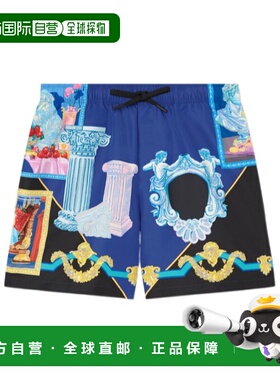 VERSACE 男士泳装 10188841A136395UD20 SS2025 蓝色