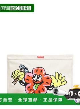 KENZO 女士单肩包 FD55SA919F3403 SS2023 白色 SHOULDER BAG WIT