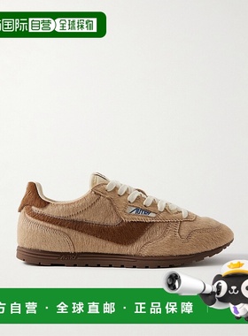 1h可退 潮奢 AUTRY 女士 Windspin two-tone 小牛毛运动鞋 WSLWYN