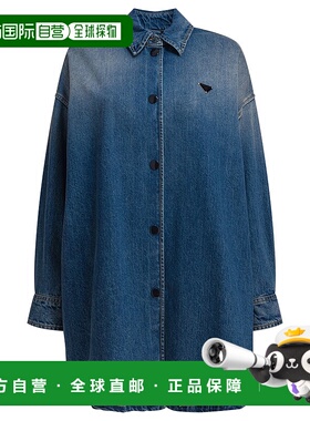 PRADA 女士衬衫 GFC06016PKF0V3NSOOO AW2025浅蓝色外套