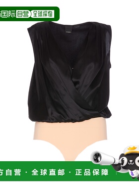 PINKO 女士连体裤 100122A1RIZ99 SS2024 黑色 PINKO INES bodysu