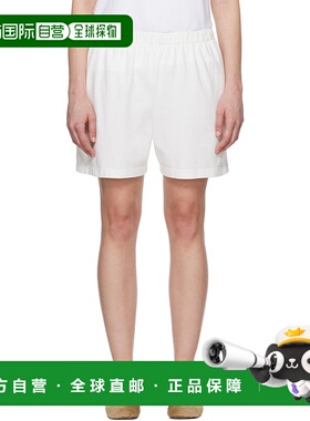 1h可退 潮奢 The Row 女士 白色 Gunty 短裤 7875K526