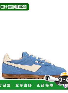 AUTRY 男士运动鞋 WSLMUB18 CO 浅蓝色 Windspin sneakers白鞋