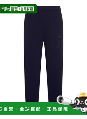 BURBERRY 男士休闲裤 8072005B3590 SS2024 蓝色卫裤