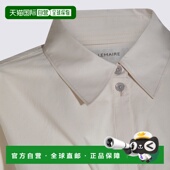 LEMAIRE 米白色 AW2025 女士衬衫 SH1141LF1500WH048