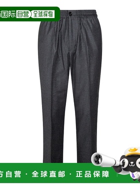 1h可退 潮奢 Ami Paris 男士 灰色羊毛长裤 H24HTR226WV0023020H2