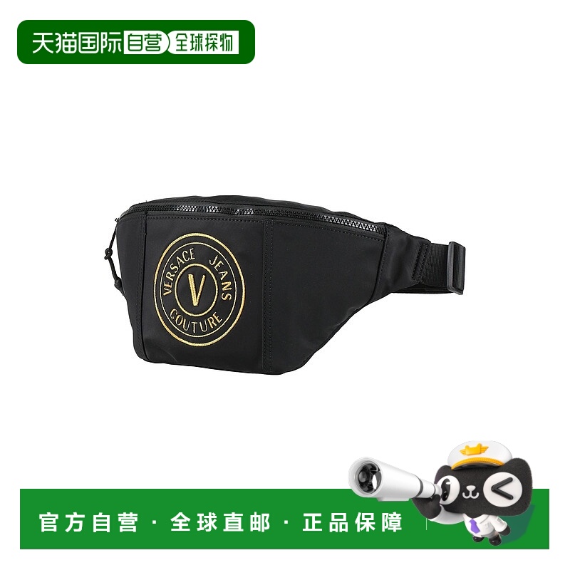 1h可退 潮奢 versace 范思哲 男士 Bags 皮带 black黑色 舒适时尚