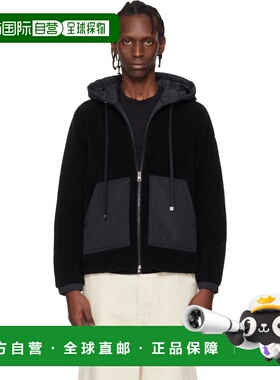 1h可退 潮奢 Moncler 盟可睐 男士 黑色 Archivio Zip-Up 连帽衫
