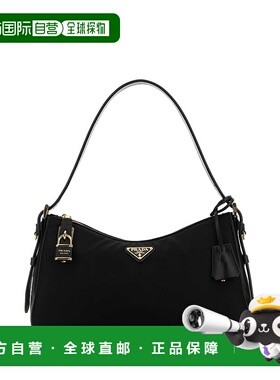 PRADA 女士手提包 1BC232VODO2C8QF0002 SS2025黑色单肩包 斜挎包