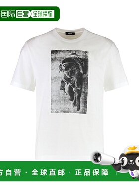VERSACE 男士T恤 10133021A150851W000 AW2025 白色范思哲男装