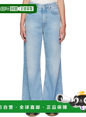 1h可退 潮奢 Acne Studios 艾克妮 女士 蓝色 Regular Fit 2022F