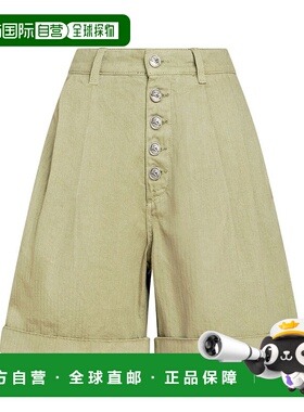 1h可退 ETRO 女士短裤 WREB0005AC169V0688 SS2024 绿色 SHORTS H