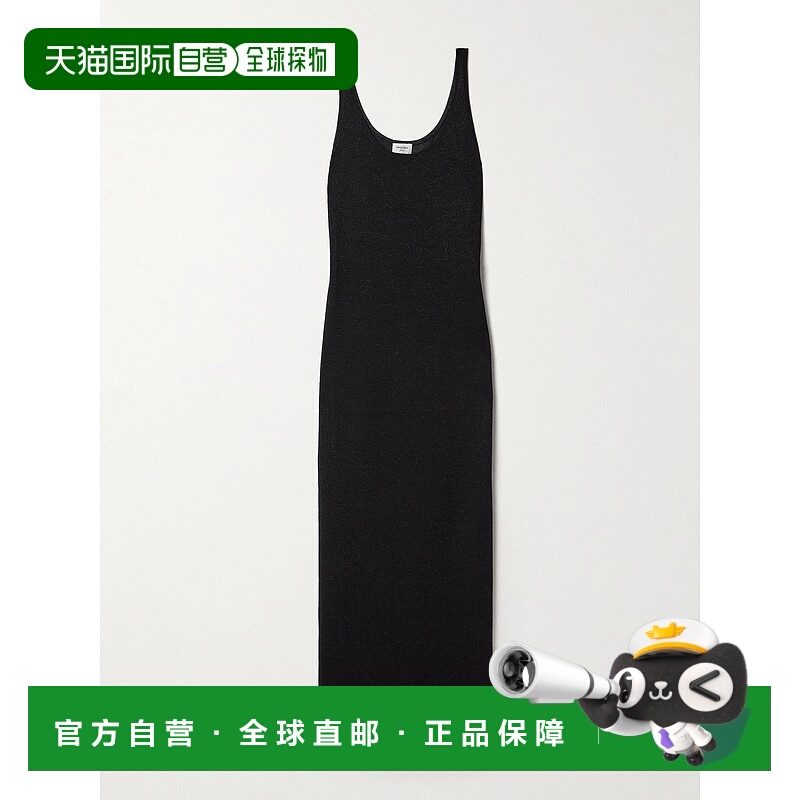 1h可退 潮奢 Saint Laurent 圣罗兰 女士 针织长连衣裙 822231Y76