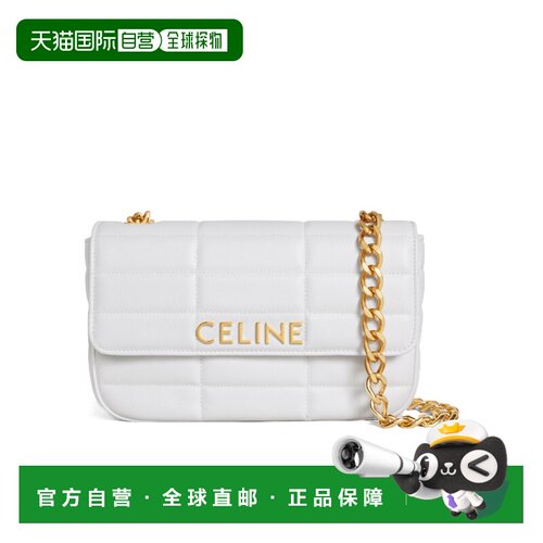 CELINE 女士斜挎包 111273EYD01HT SS2024 白色 【付后1h可退】