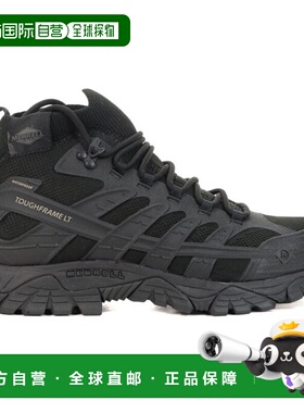 Merrell男士Moab Velocity Mid迈乐黑色防水战术靴