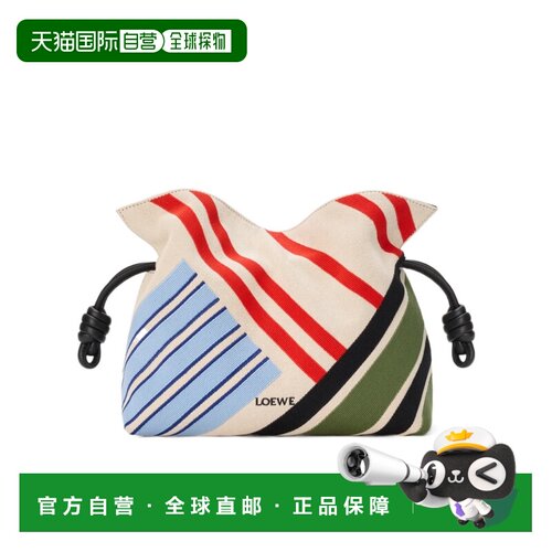 LOEWE 女士斜挎包 A411FC1XEU2423 AW2026 花色 中号Flamenco单肩
