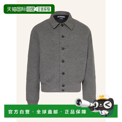 JACQUEMUS 男士针织衫 100292517614000 CO 灰色 Jacket LE BOMBE