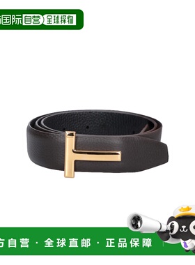 1h可退 潮奢 Tom Ford 汤姆 福特 女士 棕色皮带 TB224LCL236GENB