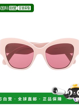 1h可退 GUCCI 女士太阳镜 GG0808S003 SS2025 粉红色 GUCCI Sungl