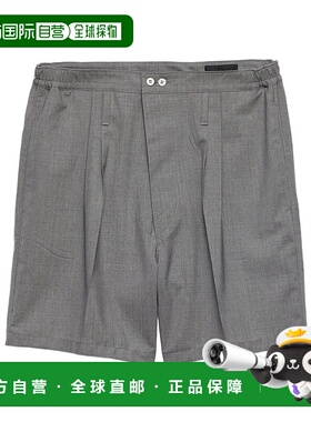 PRADA 男士短裤 SPH4901XMYSOOOF0031  AW2025灰色休闲裤