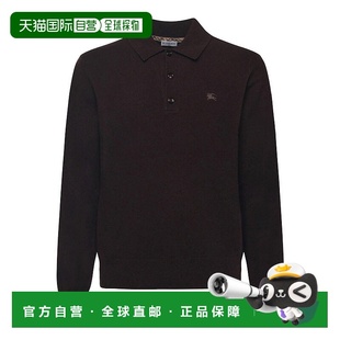 8113792 AW2025 棕色 BURBERRY Blend POLO衫 Cashmere Polo 男士