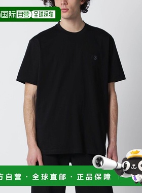1h可退 潮奢 Y-3 男士 黑色带LogoT恤 KQ9783 black黑色 舒适时尚