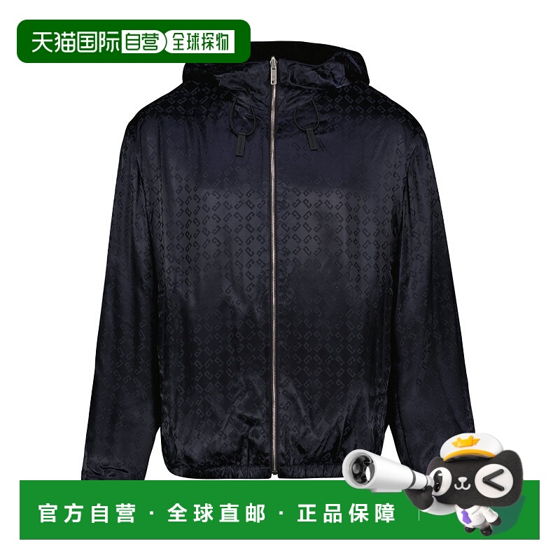 1h可退 GIVENCHY 男士夹克 BM014Y4YKS001 AW2024 黑色 长袖休闲