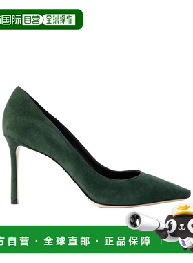 JIMMY CHOO 女士高跟鞋 ROMY85KDUBRITISHGREEN SS2026
