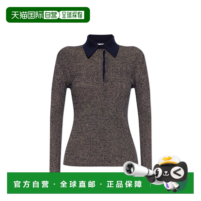 SALVATORE FERRAGAMO 女士POLO衫 13H880E790936NEWNAVYCORDA