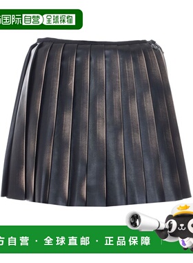 1h可退 潮奢 Diesel 迪赛 女士 短款做旧褶皱裙 A211530ALBP