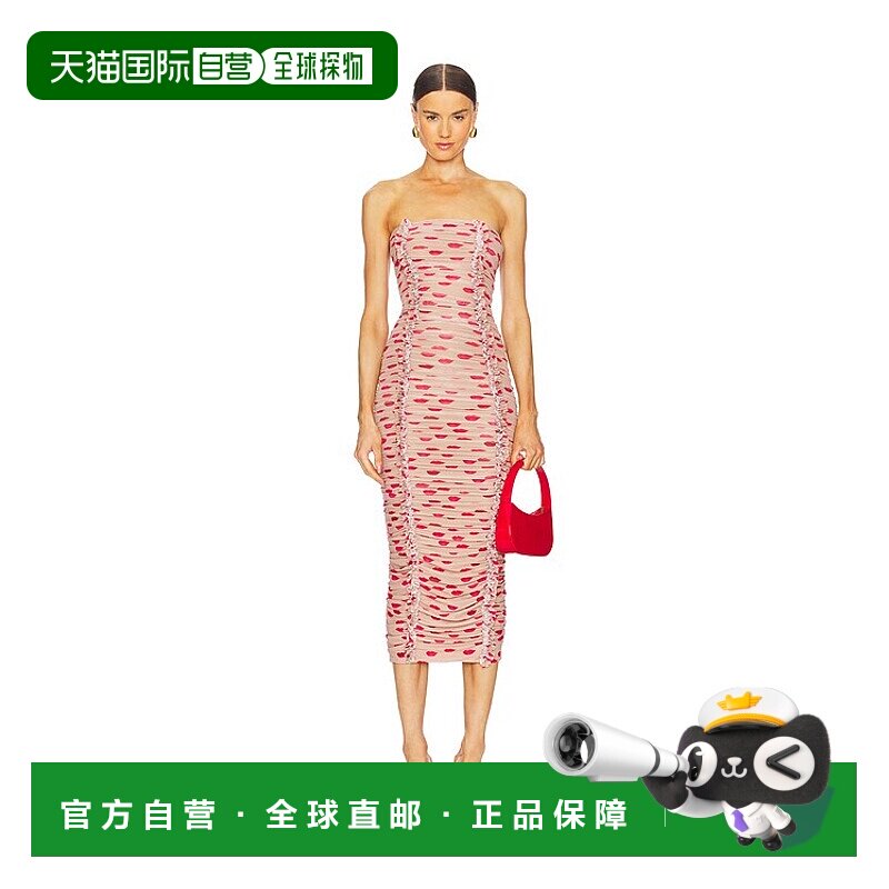 1h可退 潮奢 AFRM 女士 Yori 中长连衣裙 AD021456DC24