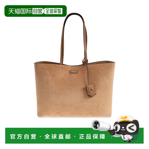 JIMMY CHOO 女士手提包 NINE2FIVEEWSUETOFFEELIGHTGOLD
