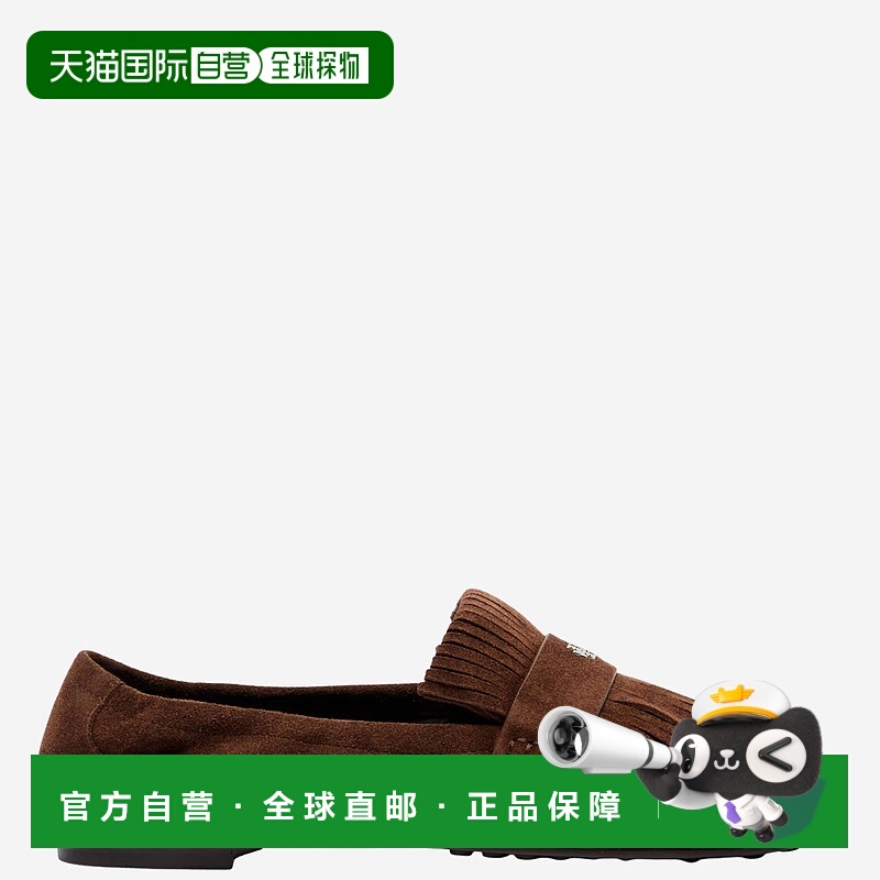 1h可退 TORY BURCH 女士休闲鞋 176837200 AW2025 棕色 Ballet Fr