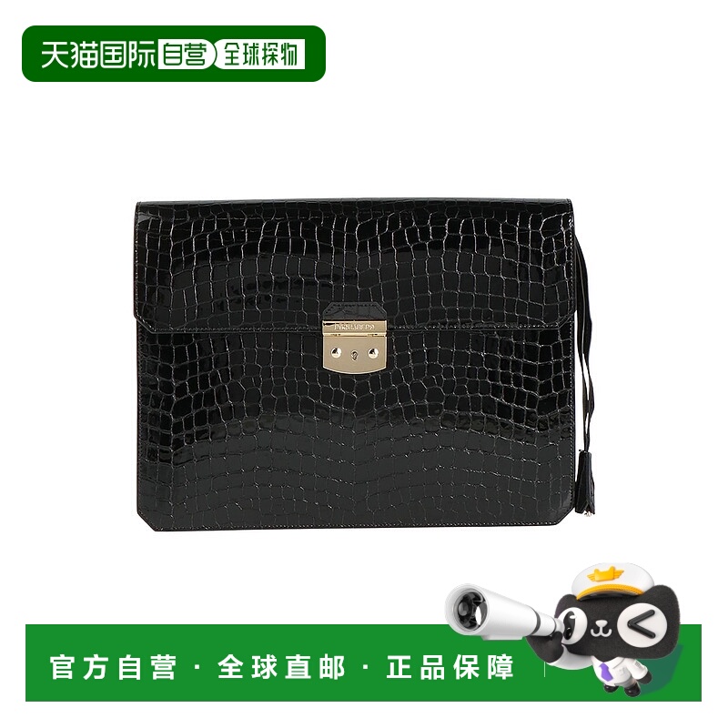 1h可退 潮奢 Dsquared2 二次方 男士 手袋 black黑色 舒适时尚