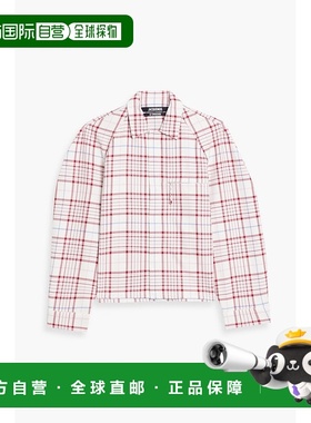 1h可退 潮奢 Jacquemus 男士 Criollo 格纹棉提花衬衫式夹克 236S