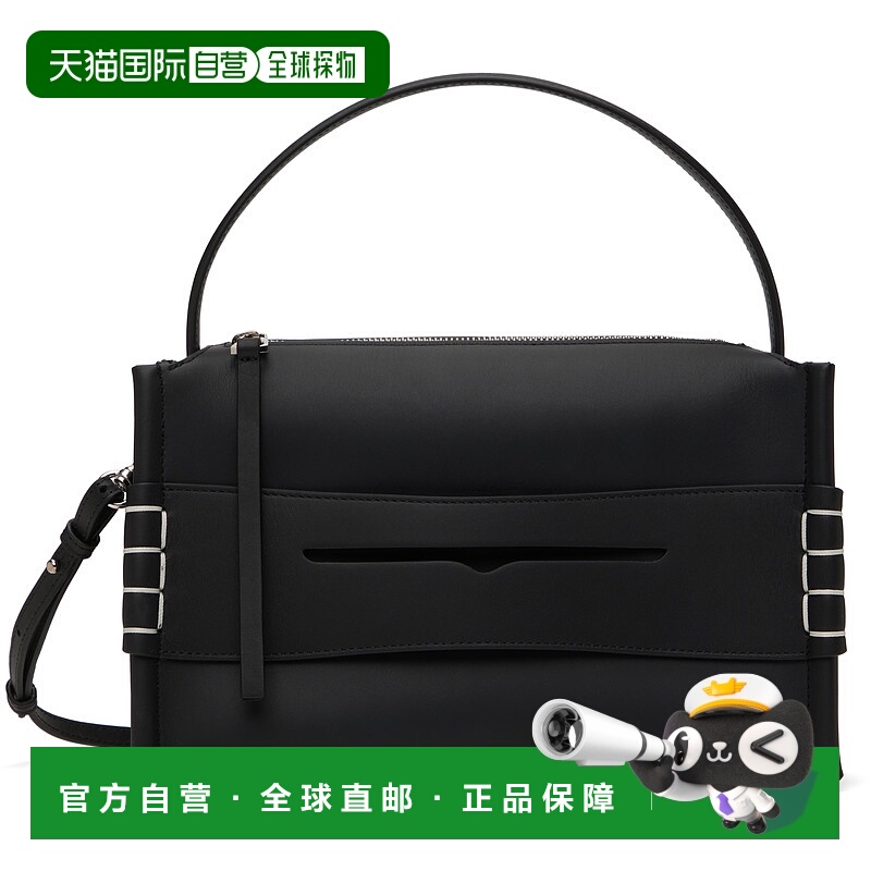 1h可退 潮奢 J.W. Anderson 男士 黑色 Loafer 单肩包 HB0716LA03