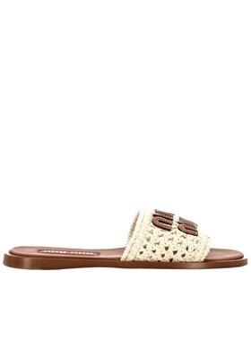 1h可退 香港直邮MIU MIU 女士凉鞋 5XX667F0052BDFF0304 SS2026