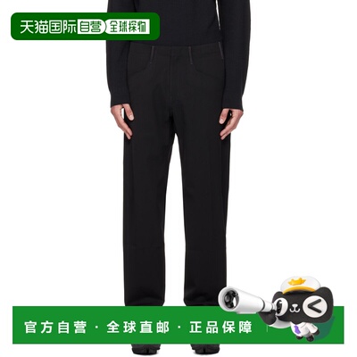 Veilance 男士 黑色 Voronoi WOOL 休闲裤长裤 X000009979