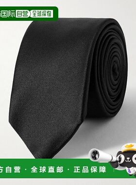 1h可退 潮奢 Saint Laurent 圣罗兰 男士 5.5cm 真丝缎领带 82163