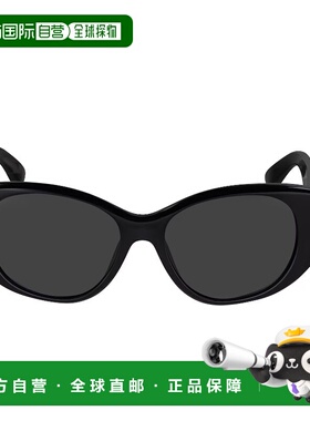 BALENCIAGA 女士太阳镜 832110T00391000 AW2025 黑色