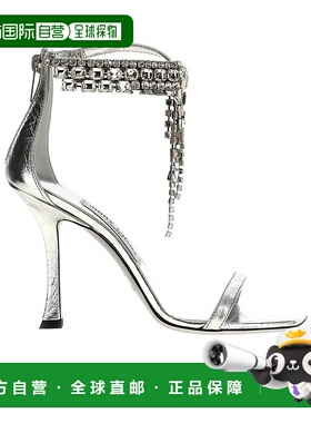 JIMMY CHOO 女士凉鞋 VERITYSANDAL100BYKSILVER
