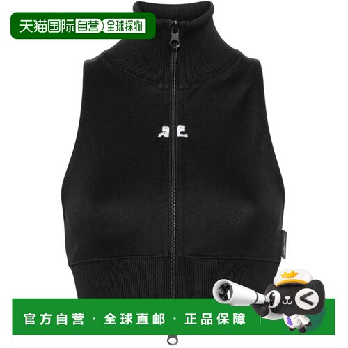Courreges 女士 短款运动背心 124JVE072JS0091