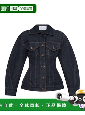 GIVENCHY 女士夹克 BW00SF516P401 AW2025 黑色 Tailored denim j
