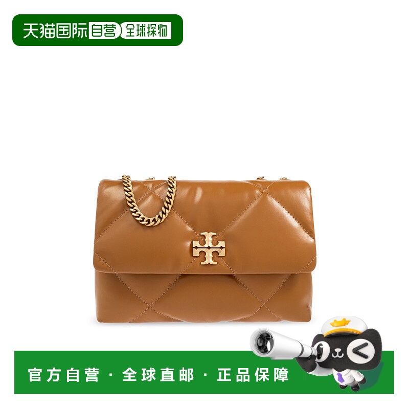 1h可退 TORY BURCH 女士斜挎包 1547040200 AW2024 棕色 Kira Dia