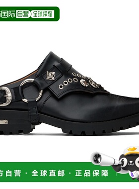 1h可退 潮奢 Toga Pulla 男士 黑色穆勒鞋 FTVRM129409009厚底鞋