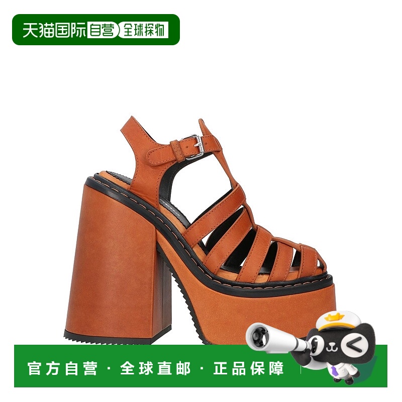 1h可退 潮奢 Dsquared2 二次方 女士 凉鞋 brown棕色 舒适时尚